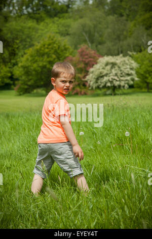 Ritratto del ragazzo Foto Stock