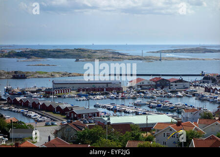 La Svezia, Bohuslan, Hönö isola, Klåva marina Foto Stock