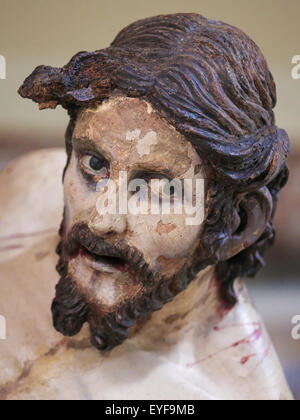 Statua di Gesù il Venerdì Santo di Martina Franca, Taranto Provincia del Sud Italia. Foto Stock