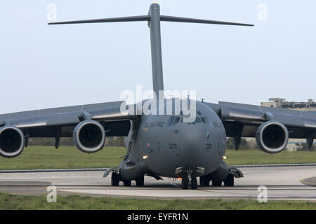 Royal Air Force RAF Boeing C-17A Foto Stock