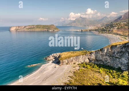 Italia CalabriaTyrrhenian Mare Praia a Mare Costa Dino Island Foto Stock