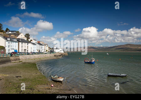 Regno Unito Galles, Gwynedd, Aberdovey, Fiume Dovey estuario Foto Stock