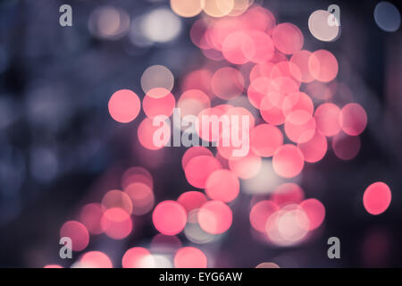 Abstract vintage circolare sfondo bokeh di fondo Foto Stock