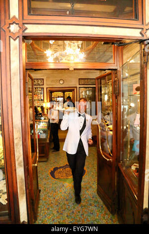 Cafe Florian, Venezia, Italia Foto Stock
