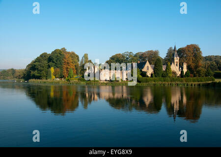 Il Fort a Newstead Abbey, Nottinghamshire England Regno Unito Foto Stock