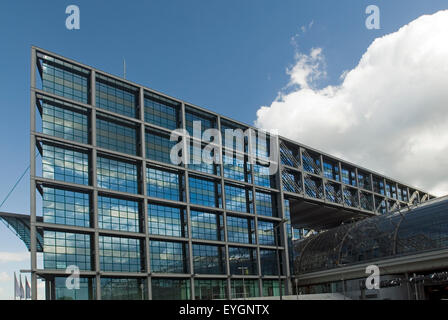 Stazione ferroviaria Lehrter Berlin Germania Europa Foto Stock