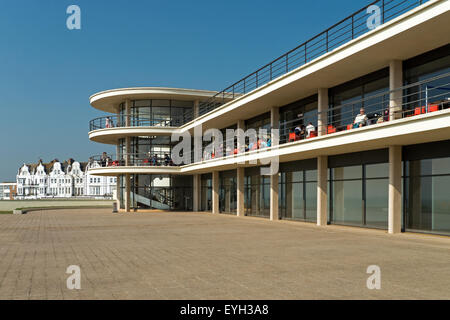 Il famoso 1930 De La Warr Pavilion a Bexhill-on-Sea, East Sussex, Inghilterra Foto Stock