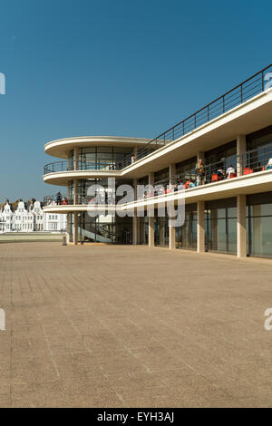 Il famoso 1930 De La Warr Pavilion a Bexhill-on-Sea, East Sussex, Inghilterra Foto Stock