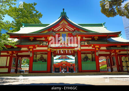 Il Hie-Jinja sacrario scintoista, Tokyo, Giappone Foto Stock