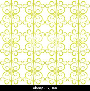 Vettore di Seamless pattern in forma di reticolo forgiato Illustrazione Vettoriale