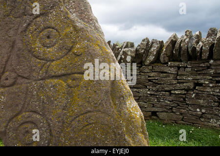 Pictish pietra permanente Foto Stock