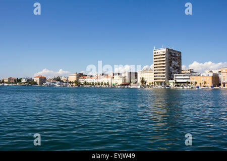 La città di Zadar, famosa località di villeggiatura in Dalmazia, Croazia Foto Stock