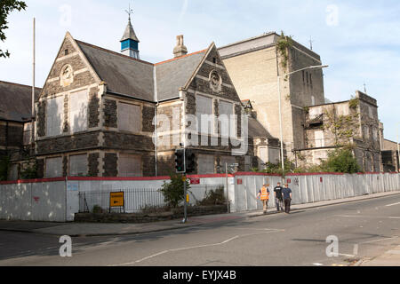 Saliti fino Istituto di meccanica nella stazione villaggio costruito per i lavoratori in Great Western Railway, Swindon, England, Regno Unito Foto Stock