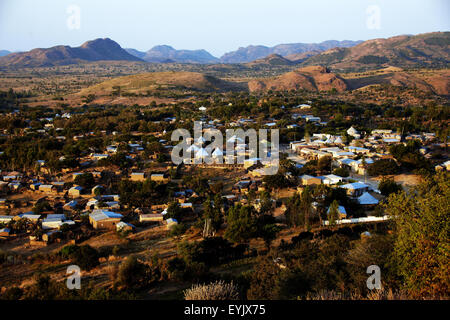 In Africa, in Camerun, estremo Nord provincia, Rhumsiki village Foto Stock