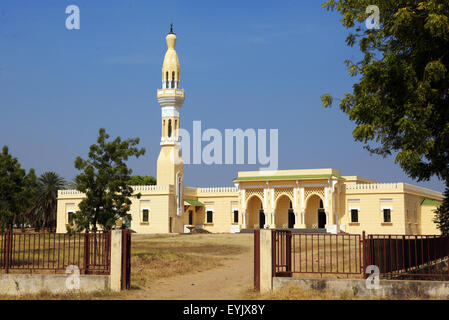 In Africa, in Camerun, Provincia del Nord, Garoua city, la moschea Foto Stock
