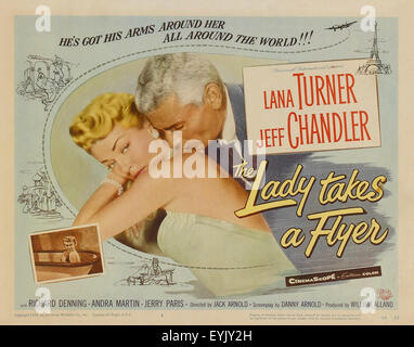 La signora prende un flyer - Lana Turner - poster del filmato Foto Stock