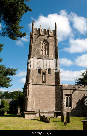 Chiesa della Santa Trinità, Wickwar, Gloucestershire, England, Regno Unito Foto Stock