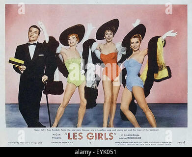 Les Girls - poster del filmato Foto Stock