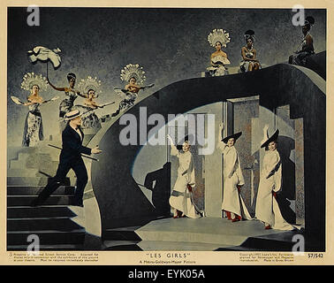 Les Girls - poster del filmato Foto Stock