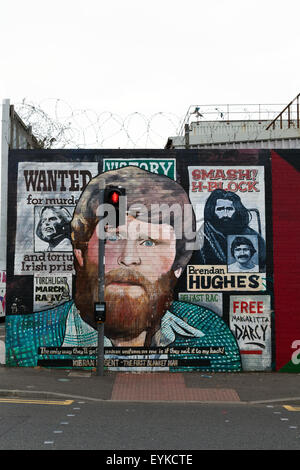 Belfast murale repubblicana Foto Stock