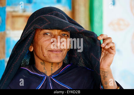 India, Gujarat, Kutch, villaggio intorno a Bhuj, Rabari gruppo etnico Foto Stock