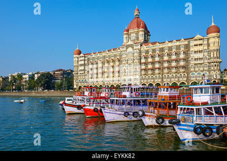 India Maharashtra, Mumbai (Bombay), Taj Mahal Palace hotel Foto Stock