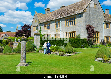 Lytes Carey Manor, una proprietà del National Trust, Somerset, Inghilterra, Regno Unito Foto Stock