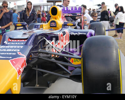 Una Red Bull Racing auto di Formula Uno in esposizione al pubblico Foto Stock