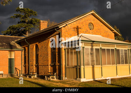 Edificio scolastico, Smythesdale, Victoria Foto Stock