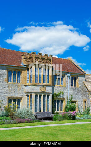 Lytes Carey Manor, una proprietà del National Trust, Somerset, Inghilterra, Regno Unito Foto Stock