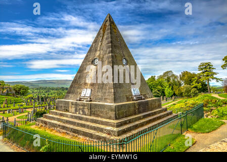 Star Piramide Stirling Foto Stock
