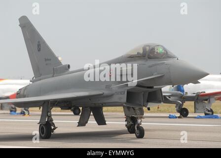 Forza Aerea Italiana Typhoon, aerei da combattimento Foto Stock