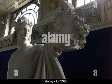 Perseo e Medusa, statue di marmo, Carlsberg museum Foto Stock