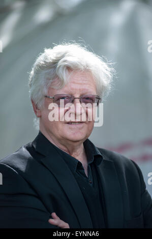 Autore inglese, Barry miglia, che appaiono alla Edinburgh International Book Festival. Foto Stock