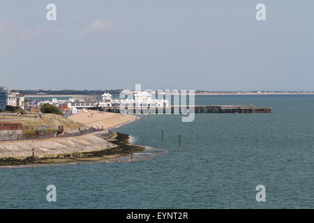 Southsea pier Portsmouth Regno Unito Luglio 2015 Foto Stock