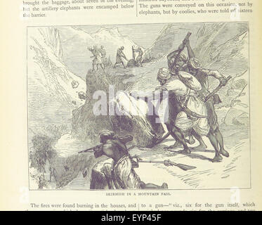 British battaglie di terra e di mare immagine presa da pagina 314 del "British battaglie su terra Foto Stock