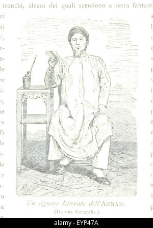 Un'immagine tratta da "viaggio interno al globo", un'esplorazione della struttura interna della Terra, che descrive i fenomeni naturali all'interno del globo. Foto Stock