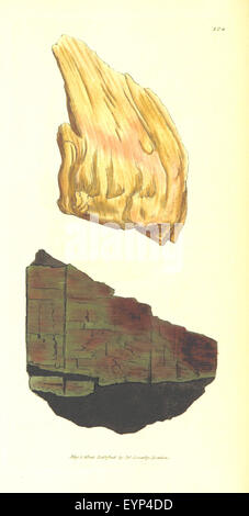 Immagine presa da pagina 120 di " British mineralogia o colorate Foto Stock