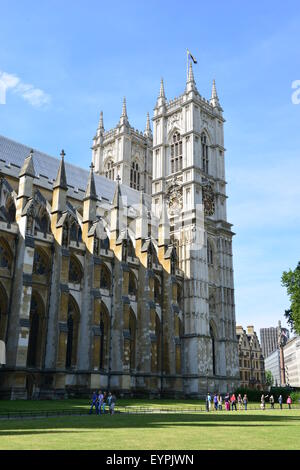 Abbazia di Westminster a Londra Foto Stock