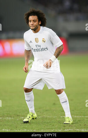 Shanghai, Cina. Il 30 luglio, 2015. Marcelo (reale) Calcio/Calcetto : 2015 International Champions Cup match tra Real Madrid 0(10-9)0 AC Milano presso lo Stadio di Shanghai in Cina a Shanghai . © AFLO/Alamy Live News Foto Stock