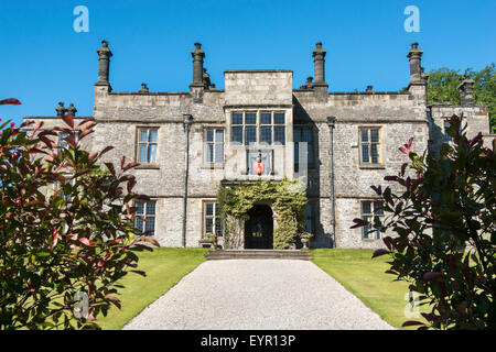 Tissington Hall nel Peak District, DERBYSHIRE REGNO UNITO Inghilterra Foto Stock