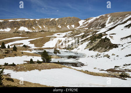 Vista la molla di Madriu-Perafita-Claror Foto Stock