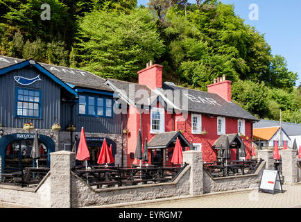 MacGochans Ristorante e bar in Tobermory, Isle of Mull, Argyll & Bute, Ebridi Interne, Western Isles, Scotland, Regno Unito, Gran Bretagna Foto Stock