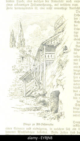 Questa immagine, tratta dalla pagina 84 di 'Ein deutsches Buch aus Boehmen', presenta illustrazioni originali di O. Pfennigworth, con 45 raffigurazioni dettagliate relative alla cultura e alla storia boema nel primo volume di questo lavoro. Foto Stock