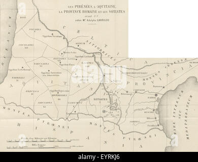 Immagine presa da pagina 931 di "Histoire des Ariégeois (Comté de Foix et Vicomté de Couserans). De l'esprit et de la force intellectuelle et morale dans l'Ariège et les Centrales Pyrénées ... avec eaux-fortes de Chauvet' immagine presa da pagina 931 di "Histoire des Ariégeois (Comté Foto Stock