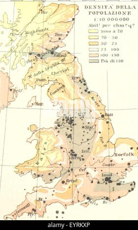 Mappa '.' estratte da Flickr 11246378234 ID immagine presa da pagina 964 di 'La Terra, trattato popolare Foto Stock