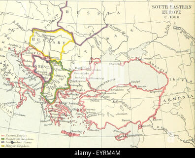 Mappa '.' estratte da Flickr 11147838834 ID immagine presa da pagina 98 del 'geografia storica di Foto Stock