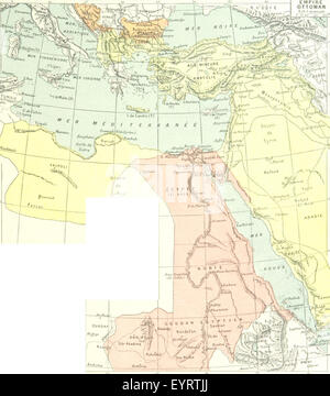 Questa immagine è una mappa estratta da "Geographie Générale", probabilmente focalizzata sulla geografia generale. La mappa, situata a pagina 151, fornisce dettagli geografici e informazioni spaziali. Foto Stock