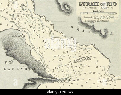 Mappa '.' estratte da Flickr 11168989813 ID immagine presa da pagina 154 di 'Oceano Atlantico il pilota Foto Stock