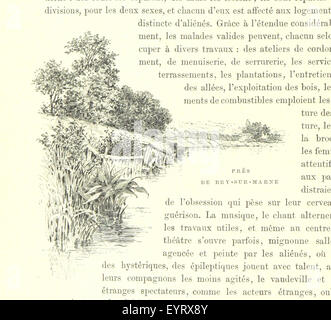 Les dintorni de Paris. Ouvrage illustré de ... dessins d'après natura par G. Fraipont et accompagné d'une carte, etc immagine presa da pagina 176 di 'Les dintorni de Paris Foto Stock